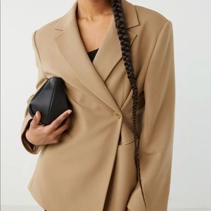 Oak and fort OVERSIZED CROSSOVER BLAZER